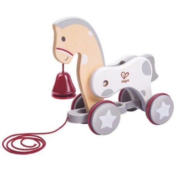 Pull Along Toy - Hape Pony Carousel 1