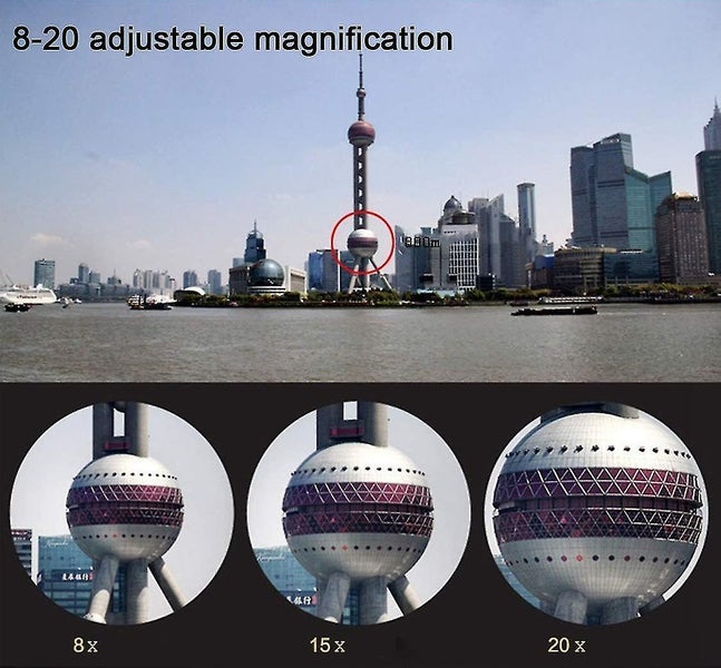 8-20x50 high-performance zoom monocular telescope - waterproof and fog-free Carousel 5