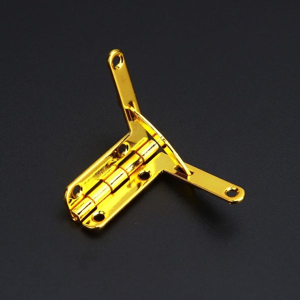 20pcs hinge 90 degree angle supporting spring hinge for wine box jewelry box lid Carousel 5