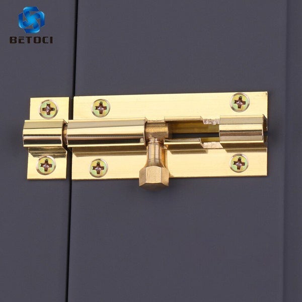 1pc Pure copper latch door lock window retro small latch lock latch hardware Carousel 1