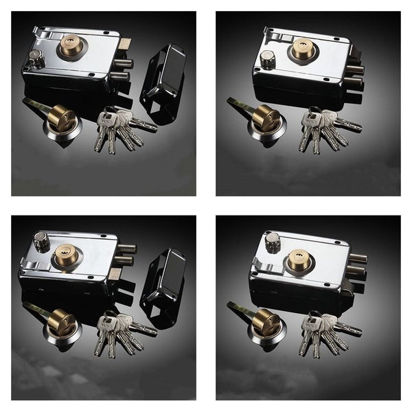 1pcs door lock sturdy door latch home security anti-theft accessory Carousel 4