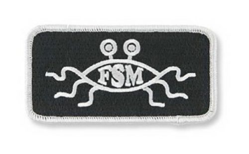 Flying Spaghetti Monster Iron On Patch Carousel 1