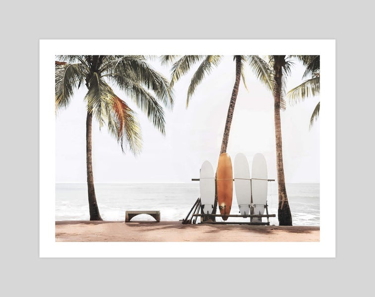 Surf's Up (Landscape) Art Print Carousel 1