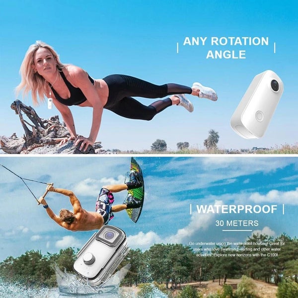 Mini Action Camera 4K/30fps Digital Video Camera Carousel 2