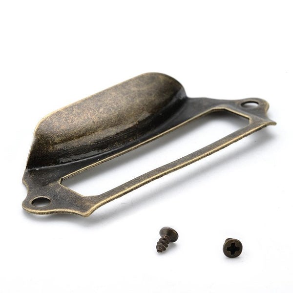 20pcs metal tag pull frame handle furniture cabinet drawer box hardware Carousel 1