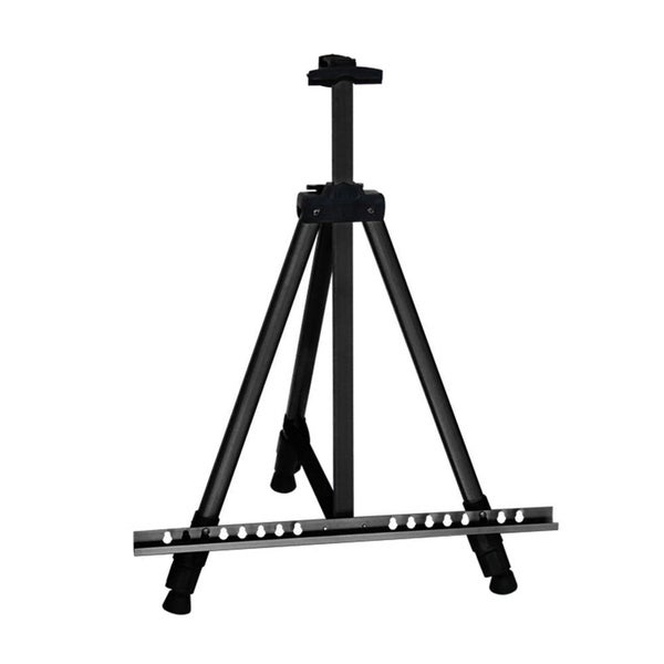 Foldable Artist Easel Adjustable Metal Display Easel Painting Drawing Stand Carousel 2