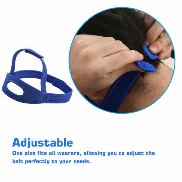 Snore Stopper Strap Stop Snoring Chin Strap Sleep Apnea Devices Anti Snore Quiet Carousel 2