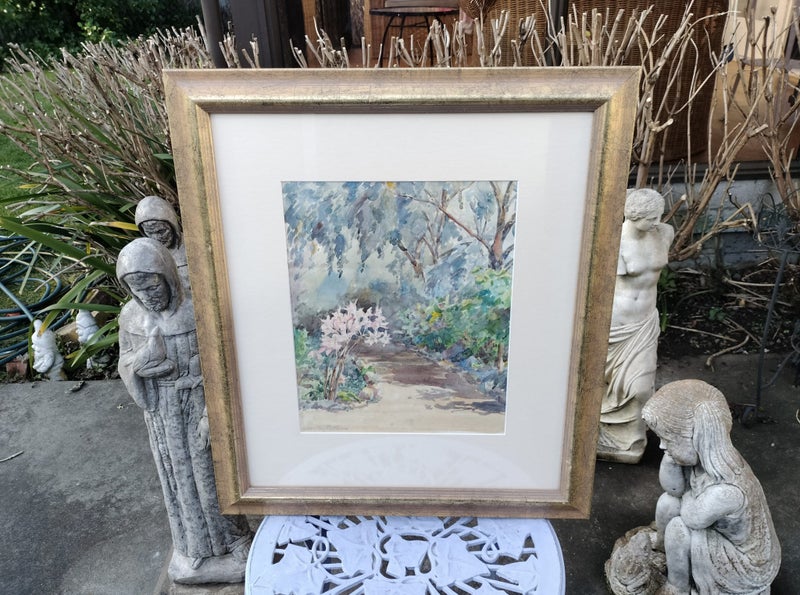 Original Watercolour Painting by Dorothy Paterson(1895-1996) Carousel 1