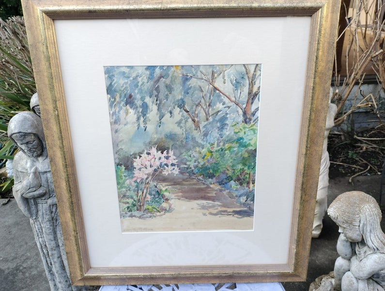 Original Watercolour Painting by Dorothy Paterson(1895-1996) Carousel 2