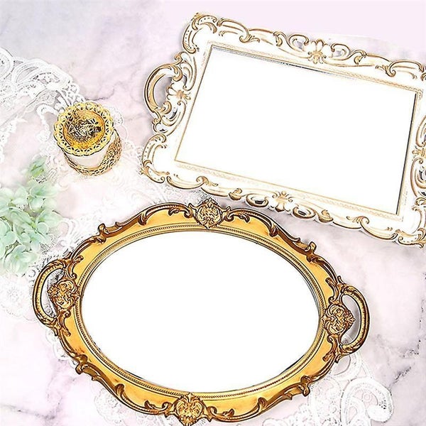 European storage tray cosmetics tray perfume board kitchen | storage tray Carousel 5