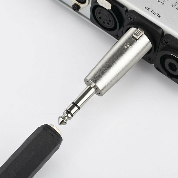 XLR to 1/4" 6.35mm Audio Adapter Carousel 2