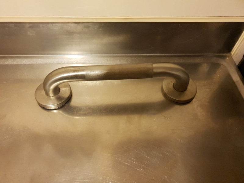 Grab Grip Bathroom Stainless Steel Rail Carousel 2