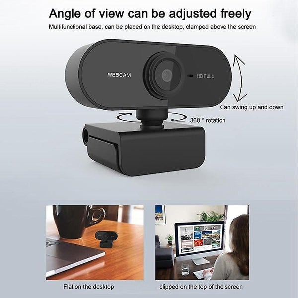 Webcam Full HD Web Camera For Computer Video Meeting Class web cam With Carousel 5