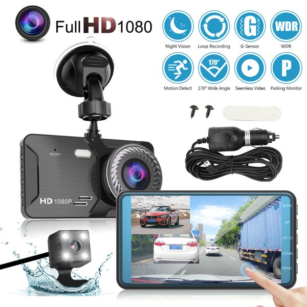 Front+Rear Car Video Recorder Camera Carousel 1