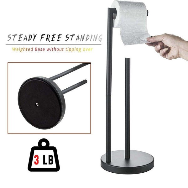 Free Standing Toilet Paper Roll Holder Stand 3653414 Carousel 1