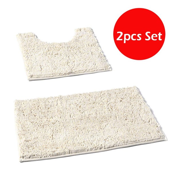 2pcs Bathroom Rug Sets Bath Toliet Mats 2037804 Carousel 1