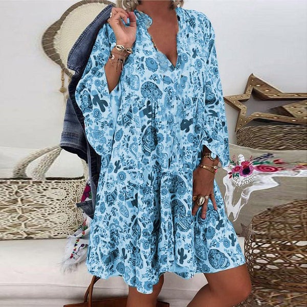 Shirt Dress Floral Dresses Boho Womens Clothing Size 22 J2119DB8 Carousel 1