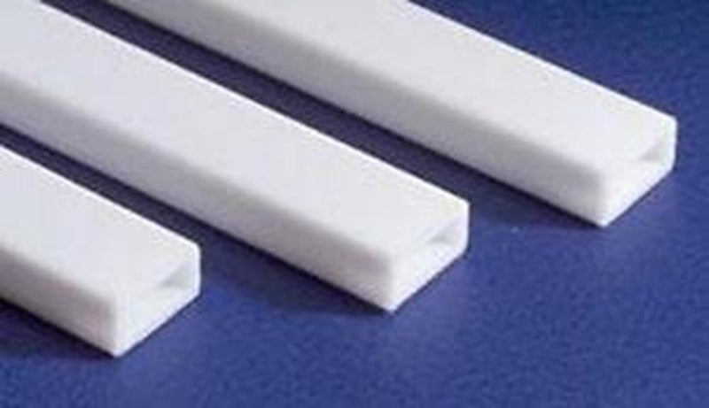 Evergreen 257 Styrene Rectangular Tubing (0.125 X 0.250 X 14") - 3 pieces Carousel 1