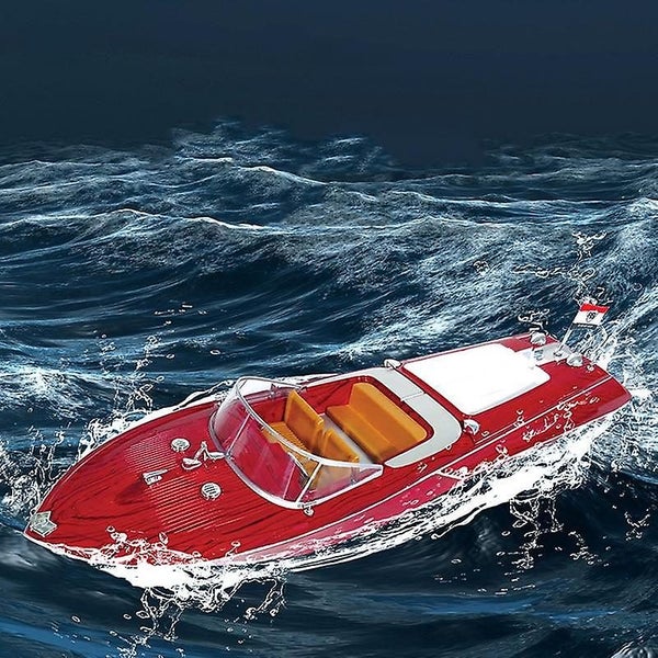 High-speed remote control speedboat sailing model electric children's toy boat Carousel 2