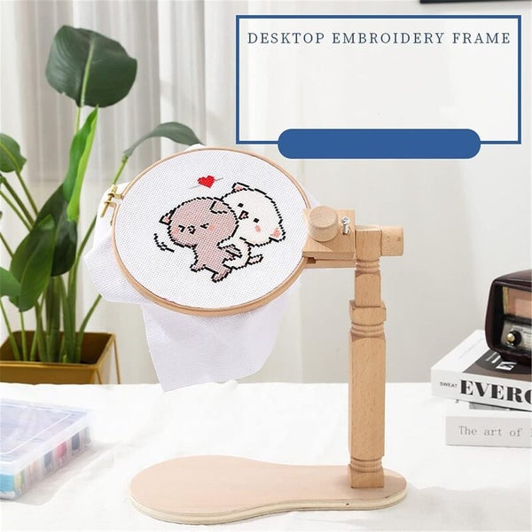 Embroidery Wooden Stand Cross Stitch Rack 2040602 Carousel 12