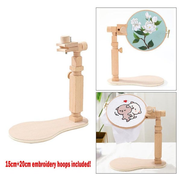 Embroidery Wooden Stand Cross Stitch Rack 2040602 Carousel 1