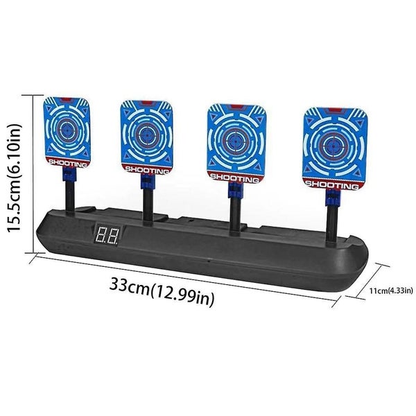 Auto Reset Electric Target High Precision Scoring Gun Accessories Outdoor Toys Carousel 4