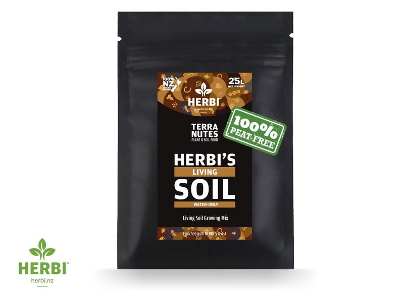 Herbi SOIL – Living Soil Growing Mix 25L - PEAT FREE Carousel 1
