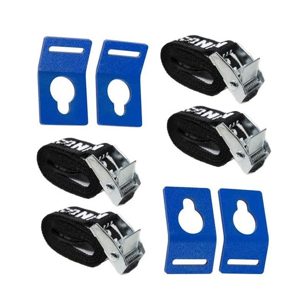 Adventure Kings 45L Portable Camping Fridge Freezer + Tie Down Straps (4 pack) Carousel 2