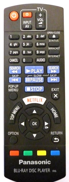 BRAND NEW GENUINE PANASONIC BLU-RAY REMOTE CONTROL N2QAYB001029 N2QAYB001030 Carousel 1