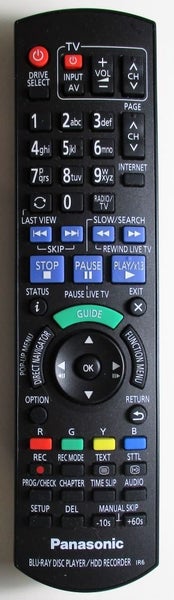 BRAND NEW PANASONIC BLU RAY REMOTE N2QAYB000979 Carousel 1