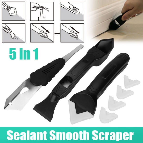 Remover Caulk Finisher Sealant Smooth Scraper Grout Kit Tools Carousel 1