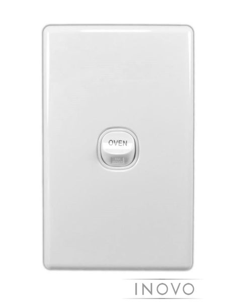 35AMP INOVO HEAVY DUTY OVEN SWITCH WITH WALL PLATE - 35A Carousel 1