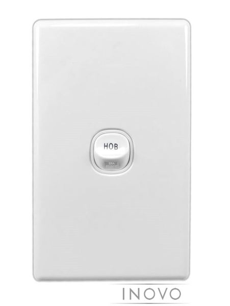 35AMP INOVO HEAVY DUTY HOB SWITCH ON WALL PLATE 35A - BRAND NEW Carousel 1