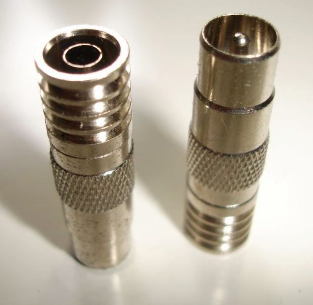 METAL PAL MALE TO CRIMP F-CONNECTOR - BRAND NEW Carousel 1