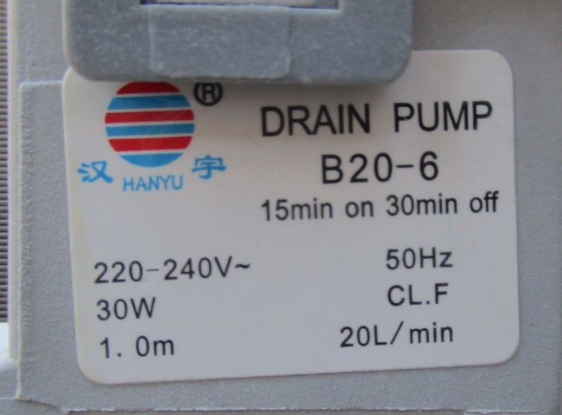 SAMSUNG DISHWASHER DRAIN PUMP DD81-01220A (B20-6) - GENUINE - DMS400TH DMS500TR Carousel 2