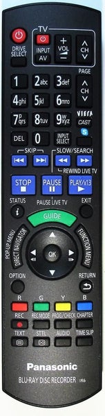 N2QAYB000612 / N2QAYB0001039 - BRAND NEW AFTERMARKET PANASONIC BLU RAY REMOTE Carousel 1