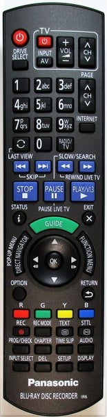 N2QAYB000978 / N2QAYB001039 - BRAND NEW NON GENUINE PANASONIC BLU RAY REMOTE Carousel 1