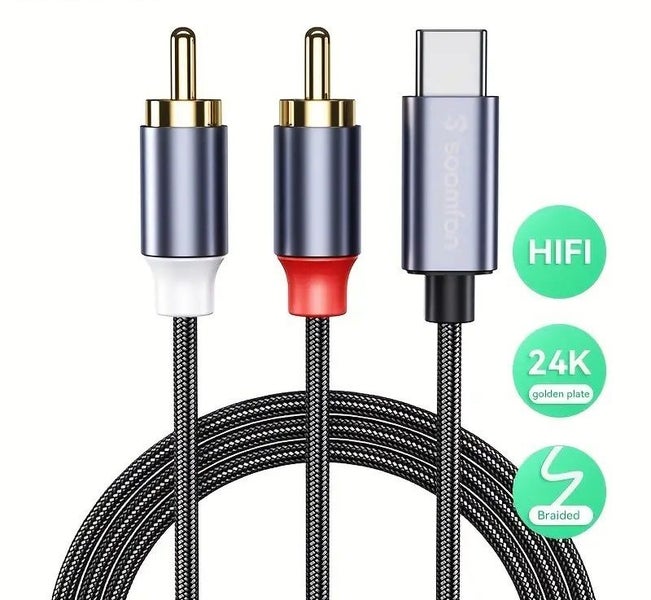USB TO RCA CABLE FOR GENERAL USE 1m Carousel 9