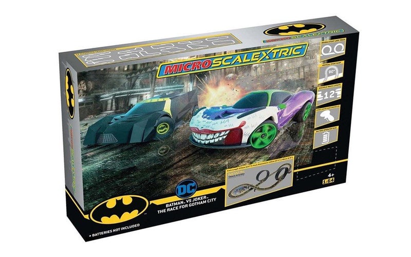 Scalextric G1177 Micro Batman vs Joker The Race For Gotham City - Battery Pow... Carousel 1