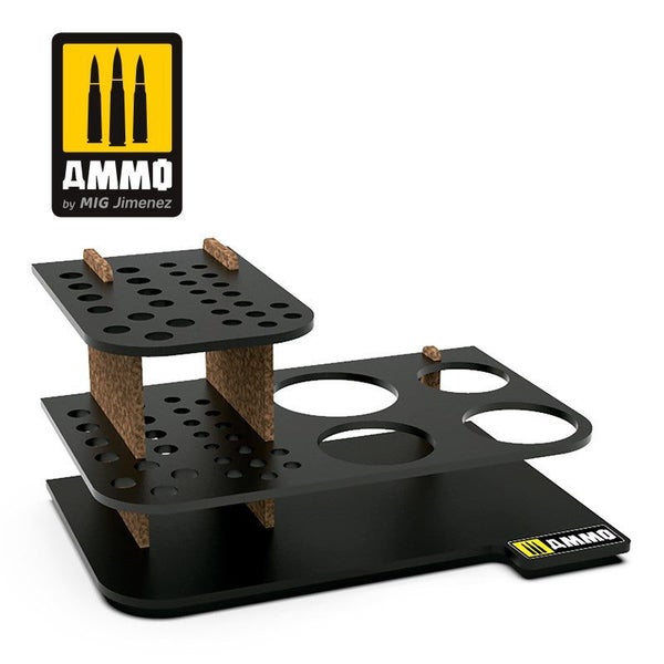 AMMO by Mig Jimenez A.MIG-8873 BRUSHES SECTION - MODULAR SYSTEM WORKSHOP Carousel 1