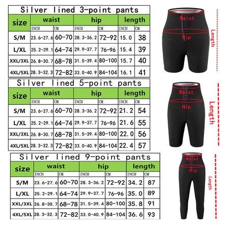 Sweat Sauna Pants Body Shaper Weight Loss Slimming Shapewear Waist Trainer Carousel 2
