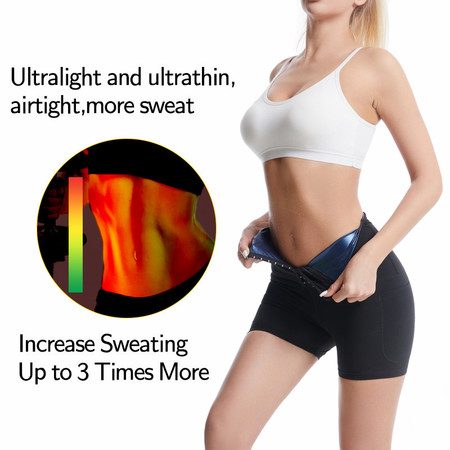 Sweat Sauna Pants Body Shaper Weight Loss Slimming Shapewear Waist Trainer Carousel 2