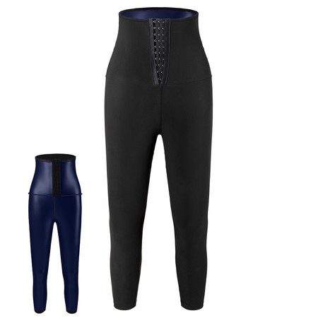 Sweat Sauna Pants Body Shaper Slimming Shapewear Waist Trainer Leggings Carousel 1
