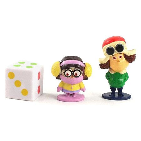 Cartoon Grinch Character Ornaments, Gifts for Kids Fans 12 Pieces Carousel 7