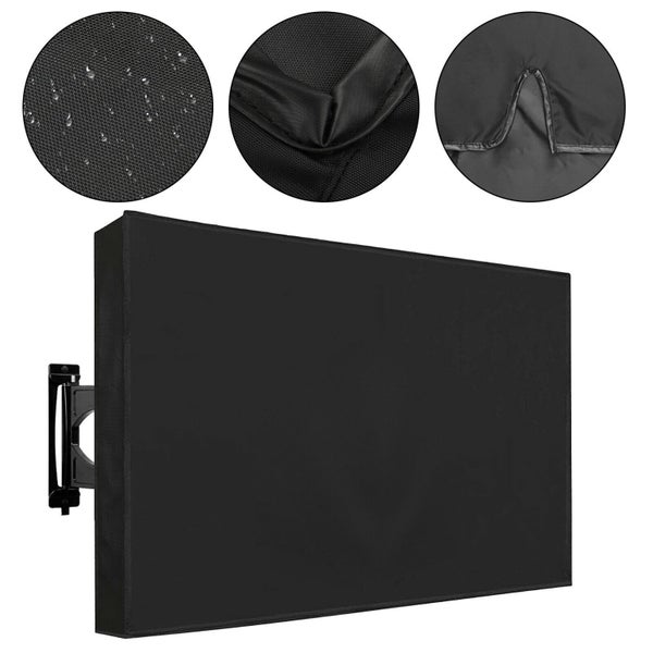 Outdoor TV Cover Fitted Waterproof Weatherproof Television Protector 40-42 inch Carousel 1