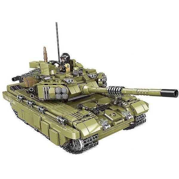 Military War Jungle Commando Tiger Tank Heavy Truck Army Vehicle Building Carousel 1