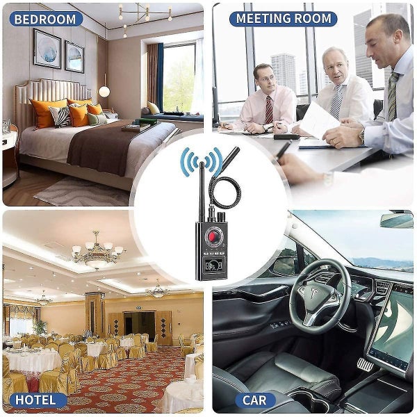 ForU time Anti Spy Detector, Bug Detector, KORKUAN RF Detector, Hidden Camera Carousel 5