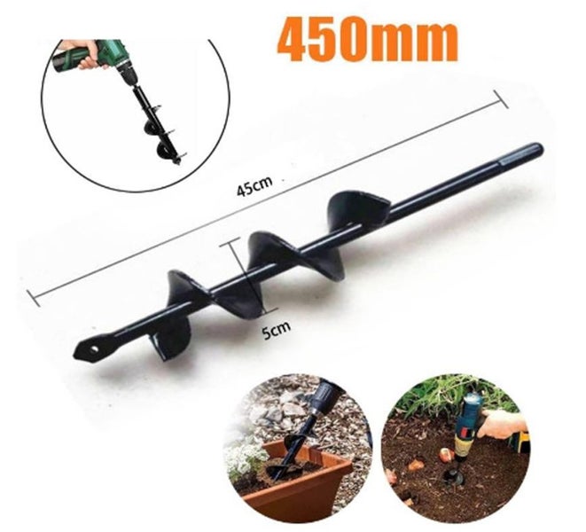 Auger Drill Bit Spiral Hole Planter Digger 3638901 Carousel 10