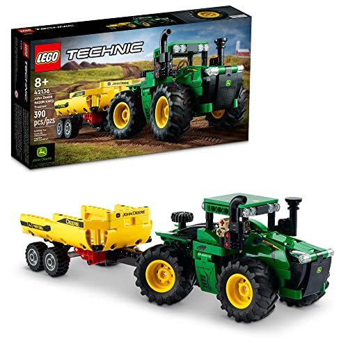 LEGO Technic John Deere 9620R 4WD Tractor 42136 Model Building Kit; A Project De Carousel 1