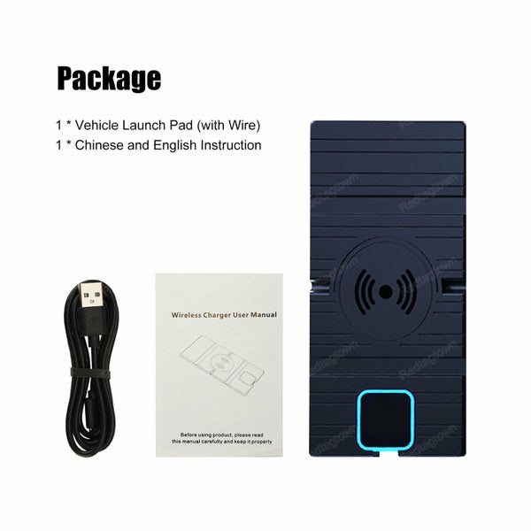 Wireless Car phone charger Carousel 9